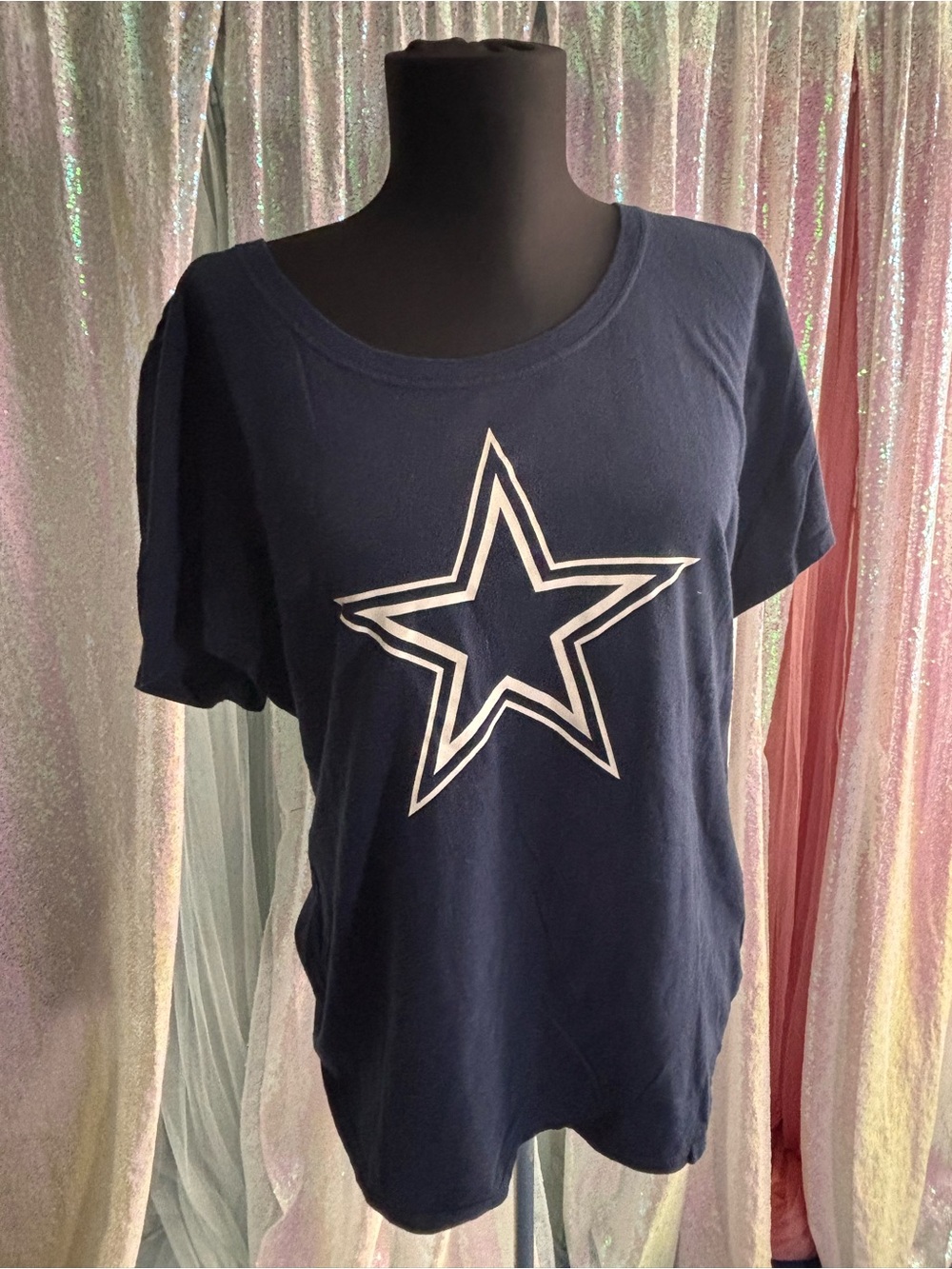 Nike Navy Short-Sleeve Star Graphic Tee